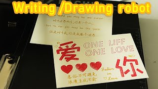 Handwriting Machine | CNC Drawing and Writing Robot fo DIY Cards Postcard | Drawbot Manufacturers