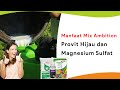 Pupuk Provit Hijau Campur Magnesium Sulfat dan Asam Amino, Auto Subur Paten di Musim Kemarau