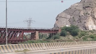 Chenab Nagar Bridge And Beautiful Hills                  چناب نگر پل اور خوبصورت پہاڑیاں