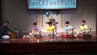 Poetry on Drums Tabla Ensemble,  Spring 2023