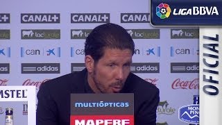 Rueda de Prensa de Simeone tras el Osasuna (3-0) Atlético de Madrid - HD
