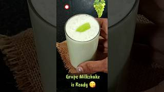 Grapes 🍇 Milkshake 🥛#Short