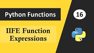 IIFE Function in Python | Python Tutorial in Hindi | Function in Python