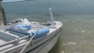 Single Handed Boat Retrieval:  Use of Stern Anchor for Beach Retrieval With Cross Wind/Current