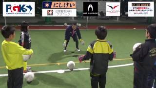 3月14日福岡GKスクール福岡東校GKトレーニングU-12