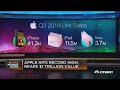 Apple hits record high, nears $1 trillion value