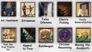 Every Logical Fallacy Explained in 13 Minutes
