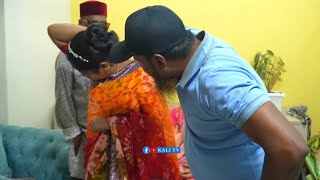 শশুর শাশুড়ীর সামনেই স্ত্রীর চরিত্রের পরীক্ষা নিলো স্বামী ! ঠেলার নাম বাবাজি !