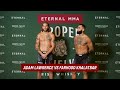 eternal 93 main card official ceremonial weigh ins