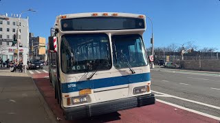 MTA Bus Company: 2007 Orion VII Hybrid #3756 On The Q60 @ Queens Center Mall