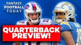 QB PREVIEW! STRATEGIES, SLEEPERS, BREAKOUTS, BUSTS AND MORE I 2022 FANTASY FOOTBALL ADVICE