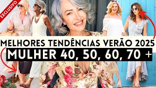 🔴SUMMER 2025 TRENDS FOR MATURE WOMEN 40, 50, 60, 70+