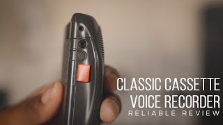 Philips Classic Cassette Dictaphone and Voice Recorder Review and How to Use