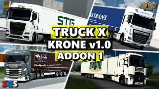 |ETS2 1.48| Trucks X Krone 1.0 [Addon 1]