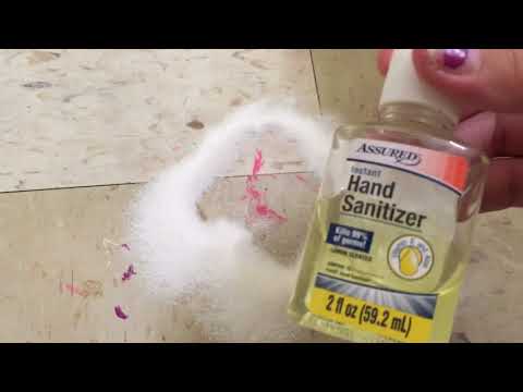 How To Get Nail Polish Off Tile Floor Using Hand Sanitizer!!! How To Get Nail Polish Off Tile Floor Using Hand Sanitizer!!!