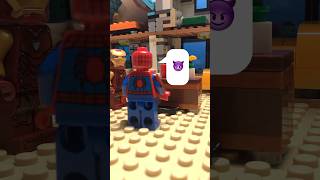 コマ撮り11歳「スマホを立てたいスパイダーマン（Spider-Man who wants to lean on his smart phone.）」Made by an 11-year-old.