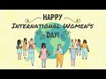 Happy International Women's Day 2022 Animated Video Template | VideoScribe