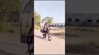 Nawabshah university student develops solar-power bicycle