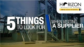 BASF – 5 Things to Look for When Visiting a Supplier