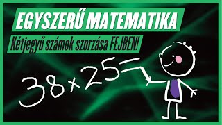 Egyszerű matematika – Kétjegyű számok szorzása fejben