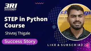 Shivtej's Success Story | STEP in Python Certified | 3RI Technologies
