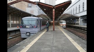 [鉄道車窓2022-03-13]普通 電鉄富山行(岩峅寺→電鉄富山)