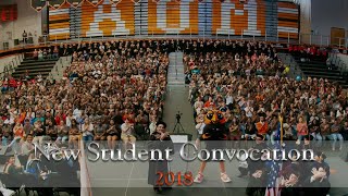 2018 New Student Convocation
