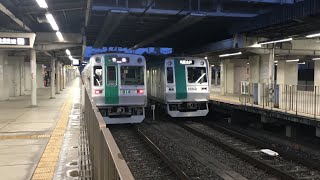 烏丸線10系後期車 竹田駅入線