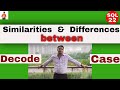 Similarities and Difference between Decode and Case in Oracle SQL