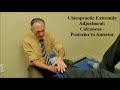 chiropractic extremity adjustment supine calcaneus posterior to anterior