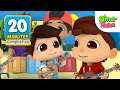 20 Minutes Song Compilation Omar & Hana | Islamic Series & Songs For Kids | Omar & Hana English