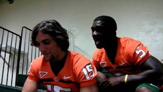 Punting 101 with Cameron Dean. Mike James Exclusive 8/27/11