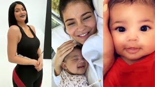 Kylie Jenner Shows her Happy Baby Stormi and Celebrates Travis Scott's Birthday | April 2018