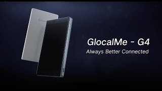 【GlocalMe】G4PRO - Cloud SIM Portable Mobile WiFi Hotspot