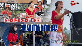 Musikalisasi Puisi SMAN 1 Tana Toraja