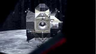 CG Animated Lunar Module Docking