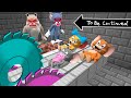 HOW to SAVE JERRY FAMILY from SCARY TOM and SCARY SPIKE ! Real Tom and Jerry in Minecraft - GAMEPLAY