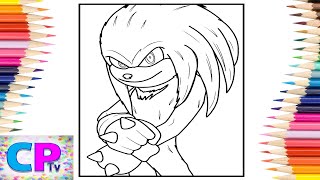 Echidna from Sonic the Hedgehog Coloring Pages/Jim Yosef - Imagine/Jim Yosef - Lights [NCS Release]