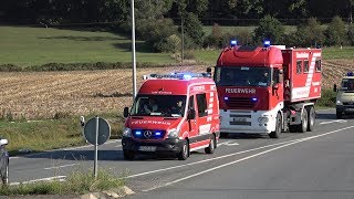 Behandlungsplatz-Bereitschaft 50 Feuerwehren/HiOrgs Kreis Gütersloh