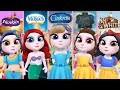 Disney Princesses Cosplay // My Talking Angela 2 //