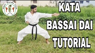 BASSAI DAI KATA TUTORIAL || Bassai dai  kata Traning Easy Way  ||  #karate #shotokan #kata ||🥋🥋🔥🔥🔥💯💯