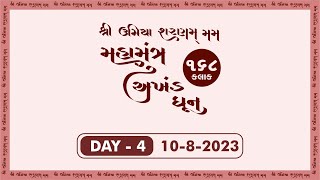 શ્રી ઉમિયા શરણમ મમ મહામંત્ર અખંડ ધૂન દિવસ- 4