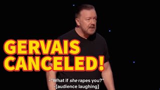 Ricky Gervais Getting CANCELED For Trans Joke On Netflix Comedy Special!