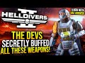 Helldivers 2 Secretly Buffed These Weapons and Created A New Meta