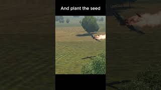 How to Plant an F4U Corsair v #warthunder #militaryjet #fighterjet #cinematic #military #automobile