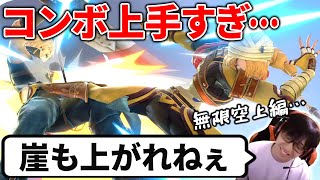 コンボ上手すぎなシークに浮かされたら何もできなかった件【スマブラSP】