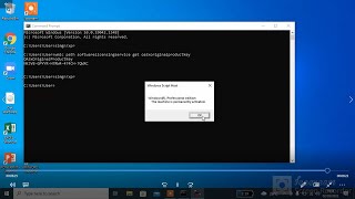 Aktivasi windows 10 permanen | cara melihat serial key