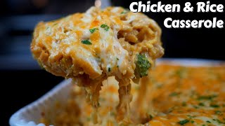 The Perfect Weeknight Dinner Recipe | Delicious Chicken & Rice Casserole