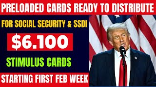 Don't Miss Out! SSI \u0026 SSDI Recipients Get $6,100 Preloaded Cards in FEB