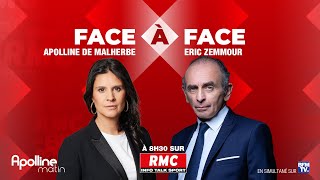 L'interview politique intégrale d'Eric Zemmour sur RMC